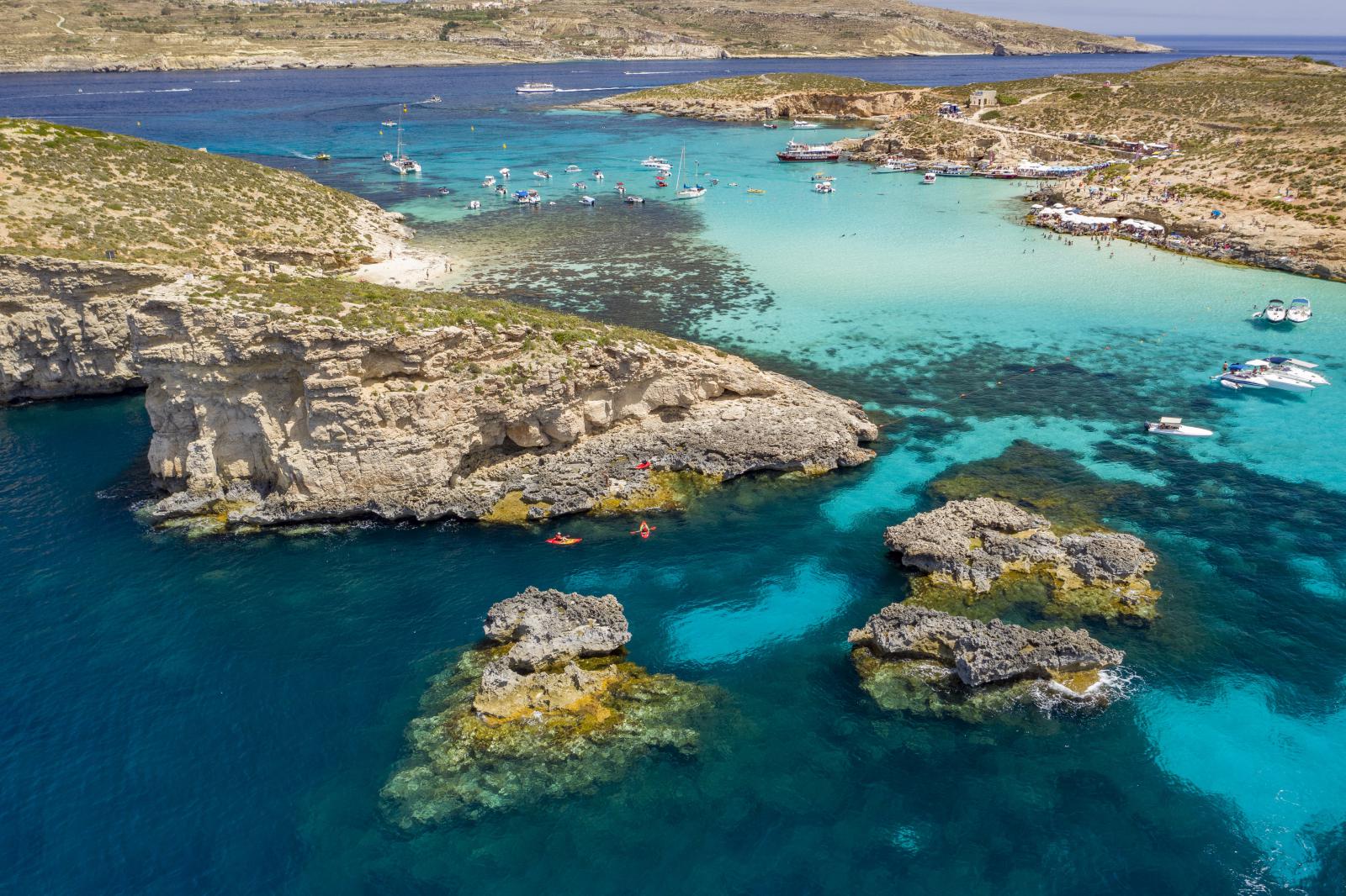 Comino, Cominotto und die Blue Lagoon - Maltas blaues Paradies